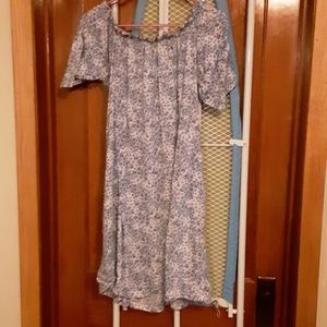 H&M Off shoulder dress